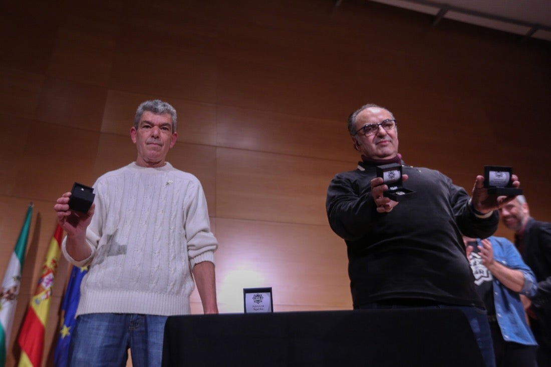 Miguel Ríos y el Planta Baja reciben los premios en el Parque de las Ciencias 