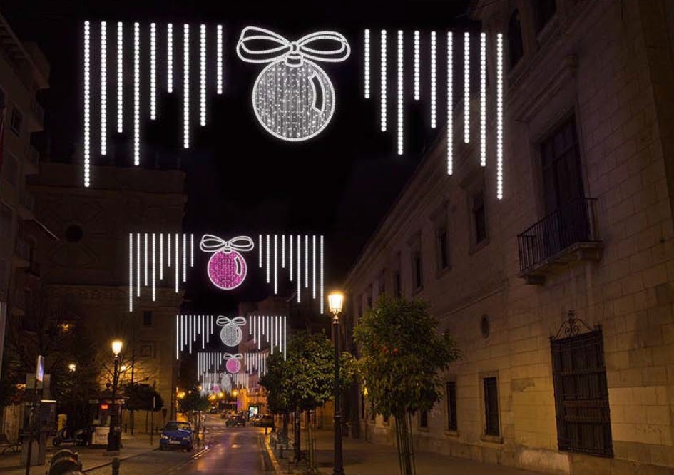 En esta galería repasamos cómo va a quedar iluminada la ciudad, con todas sus novedades, como la bola transitable 