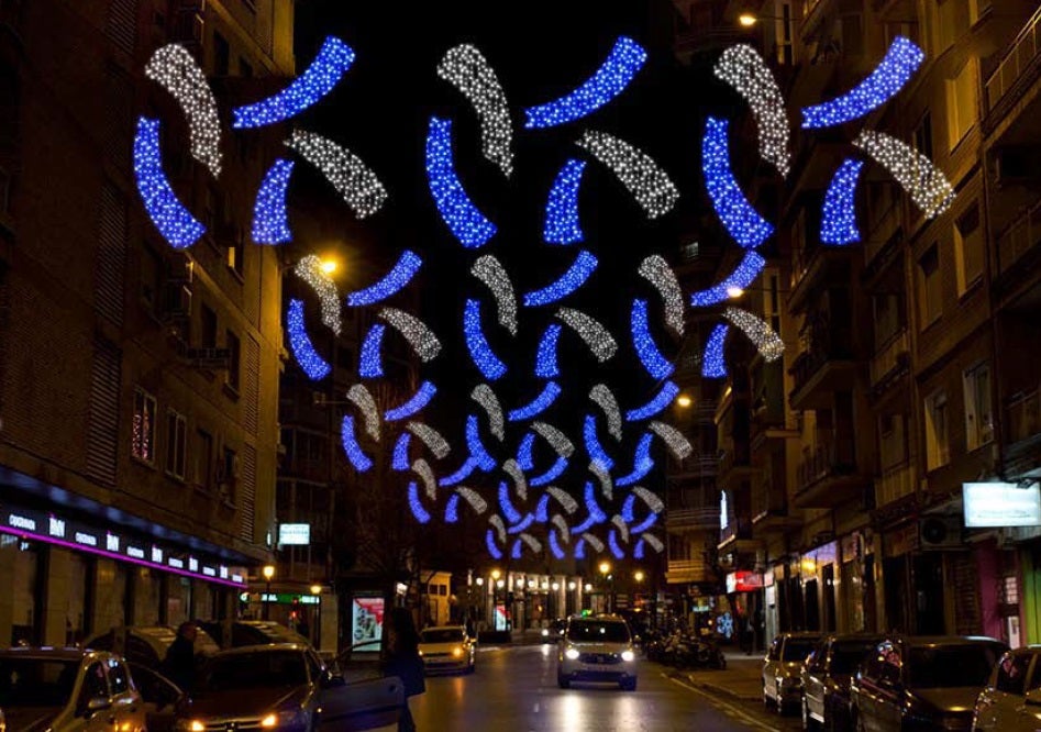 En esta galería repasamos cómo va a quedar iluminada la ciudad, con todas sus novedades, como la bola transitable 