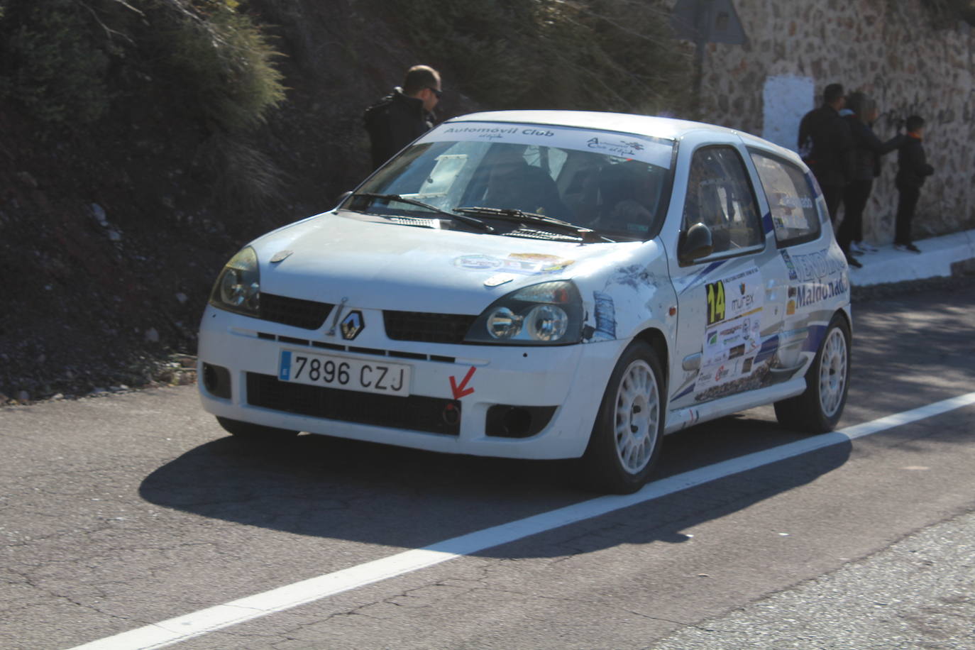 El piloto del Automóvil Club Almería ha dominado los dos primeros tramos