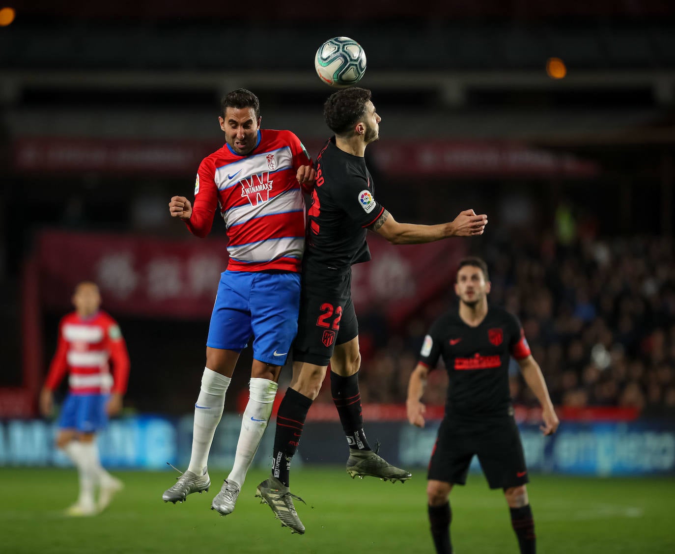 Todas las instantáneas que deja la visita de los del 'Cholo' Simeone a Los Cármenes