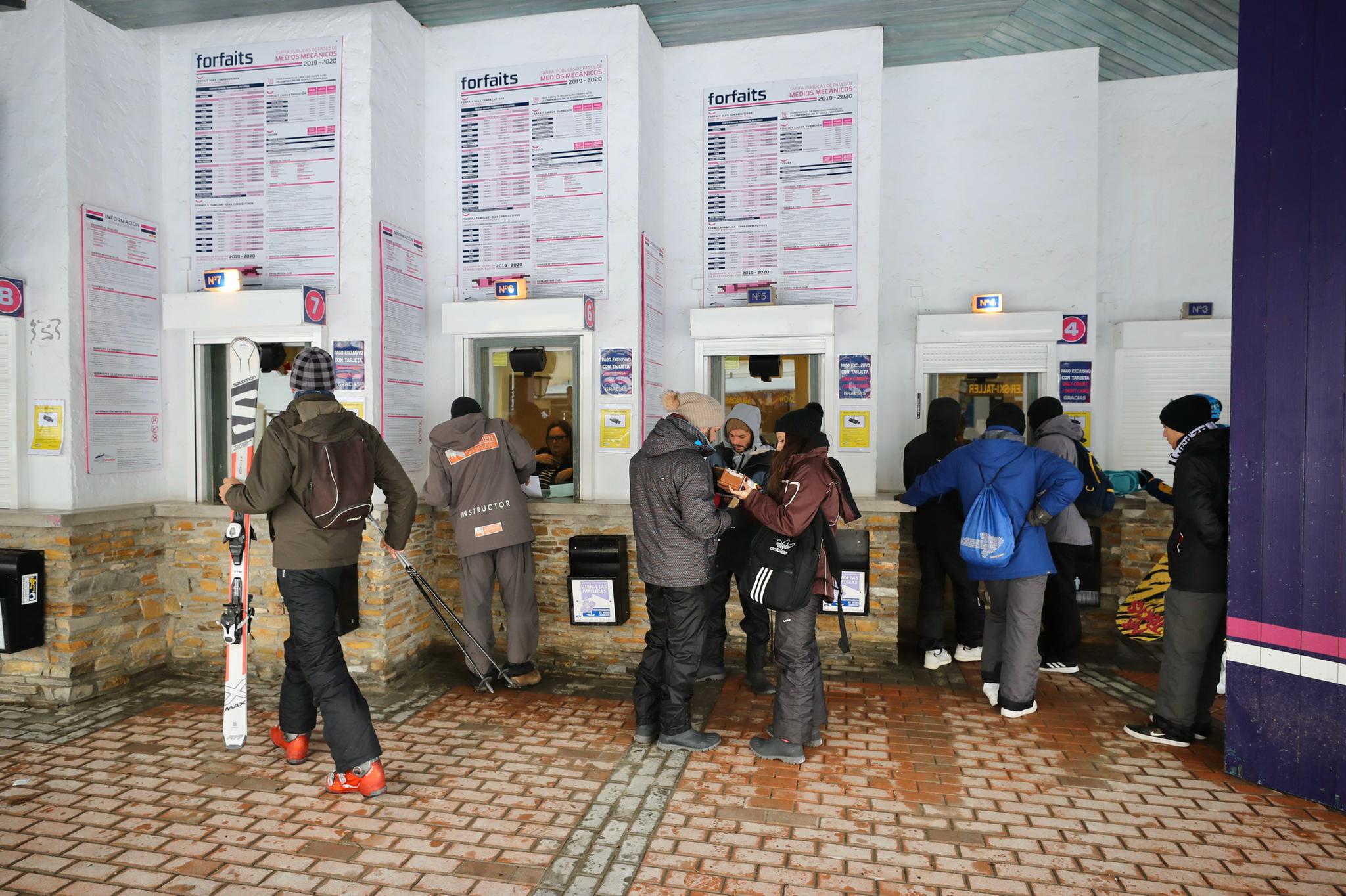 Mostramos las primeras imágenes de la estación esta temporada.