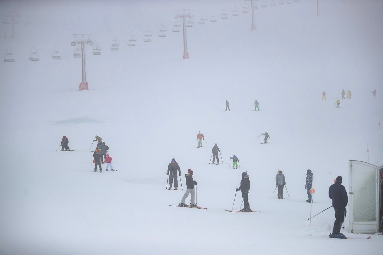 Mostramos las primeras imágenes de la estación esta temporada.
