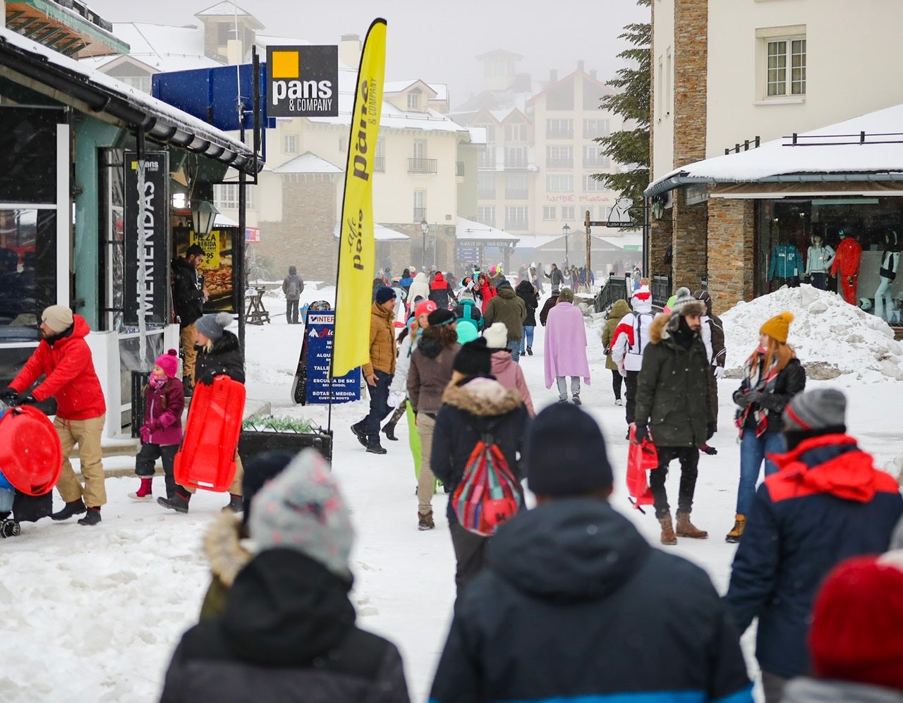 Mostramos las primeras imágenes de la estación esta temporada.