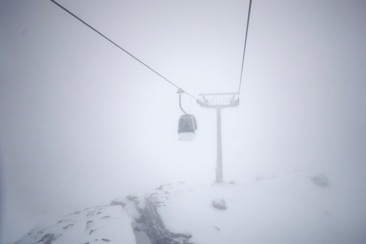 Mostramos las primeras imágenes de la estación esta temporada.
