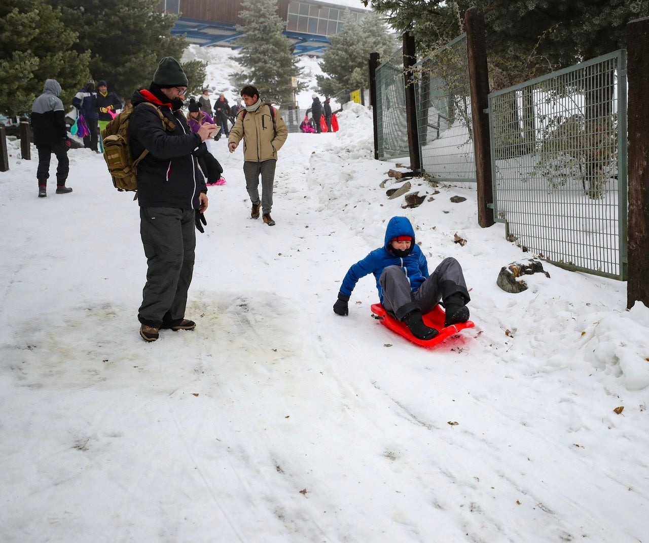 Mostramos las primeras imágenes de la estación esta temporada.