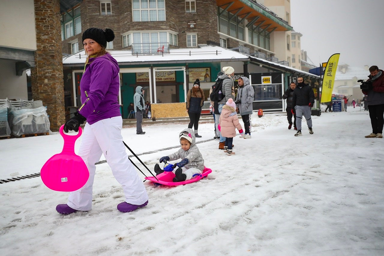Mostramos las primeras imágenes de la estación esta temporada.