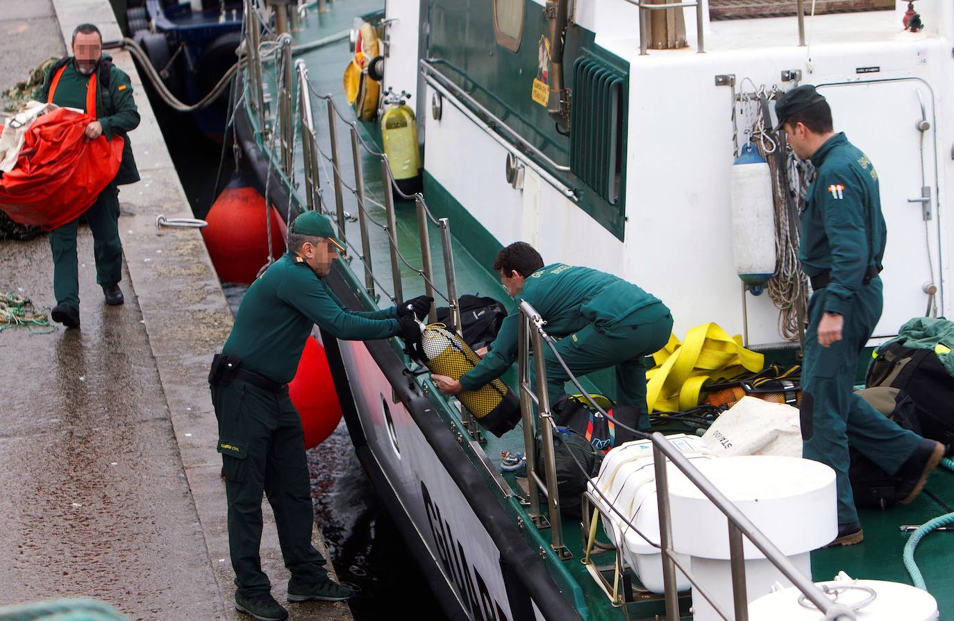 Interceptan un submarino en Pontevedra con más de 3.000 kilos de cocaína