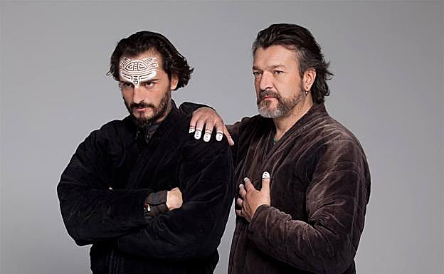 Asier Etxeandía y Enrico Bárbaro. 