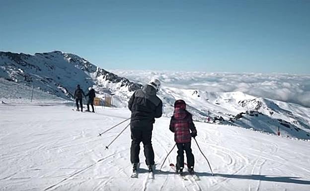 Una escapada teñida de blanco