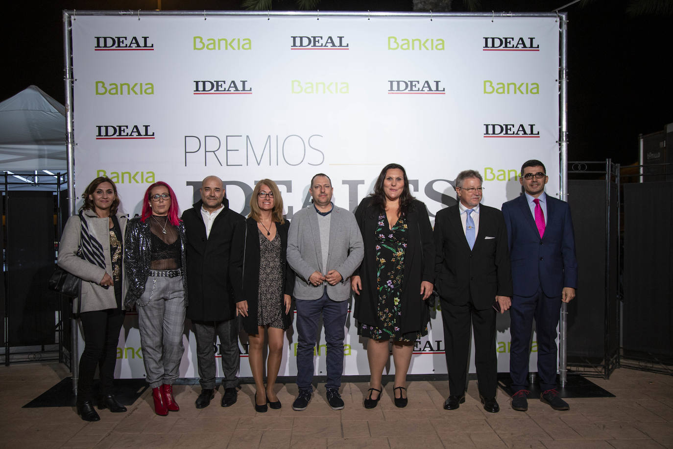 Más de 200 personas se han dado cita en el Varadero del Puerto de Almería para asistir a la gala de entrega de estos galardones que reconocen el talento almeriense 