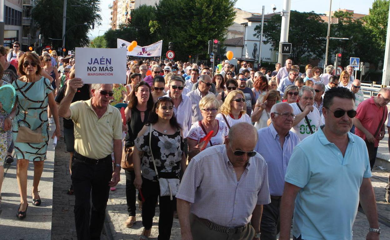 Cinco plataformas ciudadanas se unen para exigir al CES que «no dulcifique la situación de Jaén, que está en la UVI»