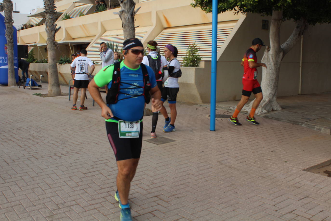 Medio millar de atletas han participado en la quinta edición de la Ultra Maratón Costa de Almería