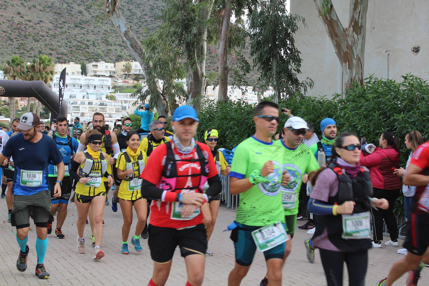 Medio millar de atletas han participado en la quinta edición de la Ultra Maratón Costa de Almería