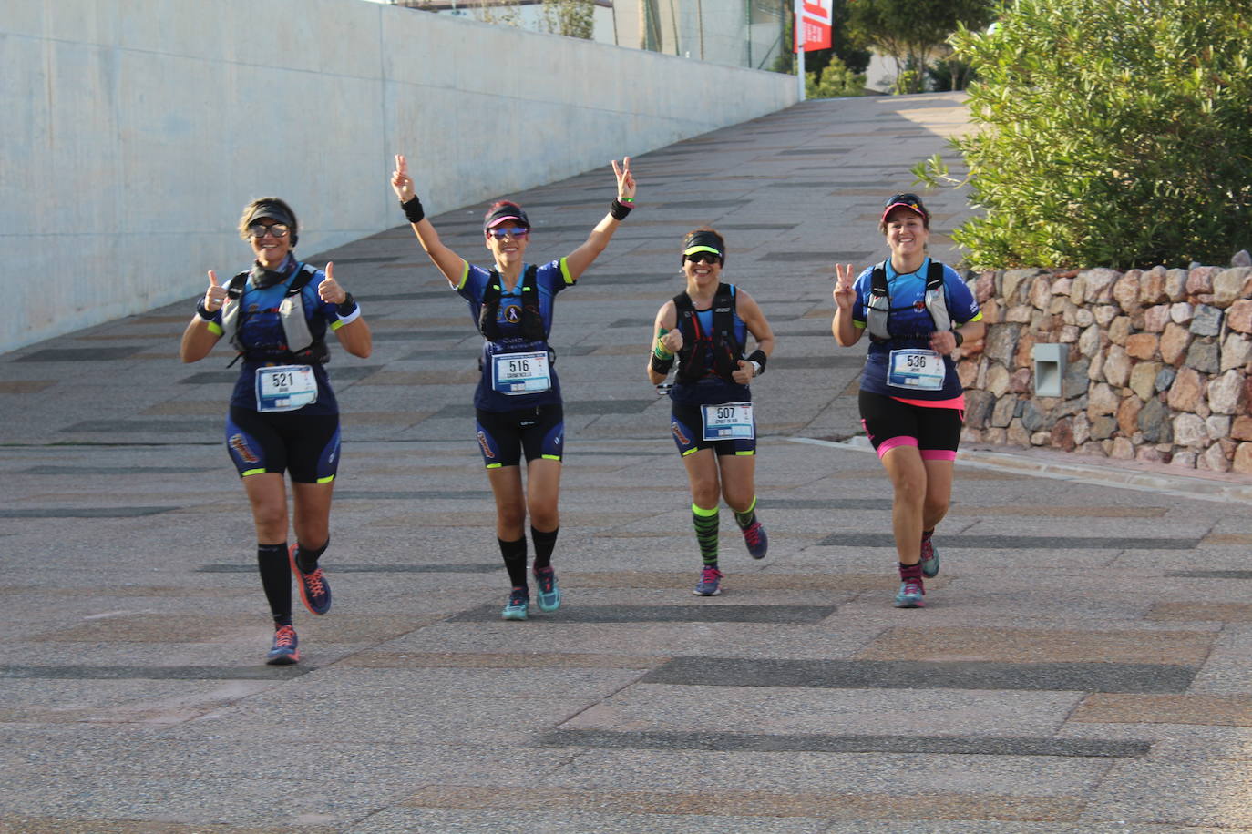 Medio millar de atletas han participado en la quinta edición de la Ultra Maratón Costa de Almería