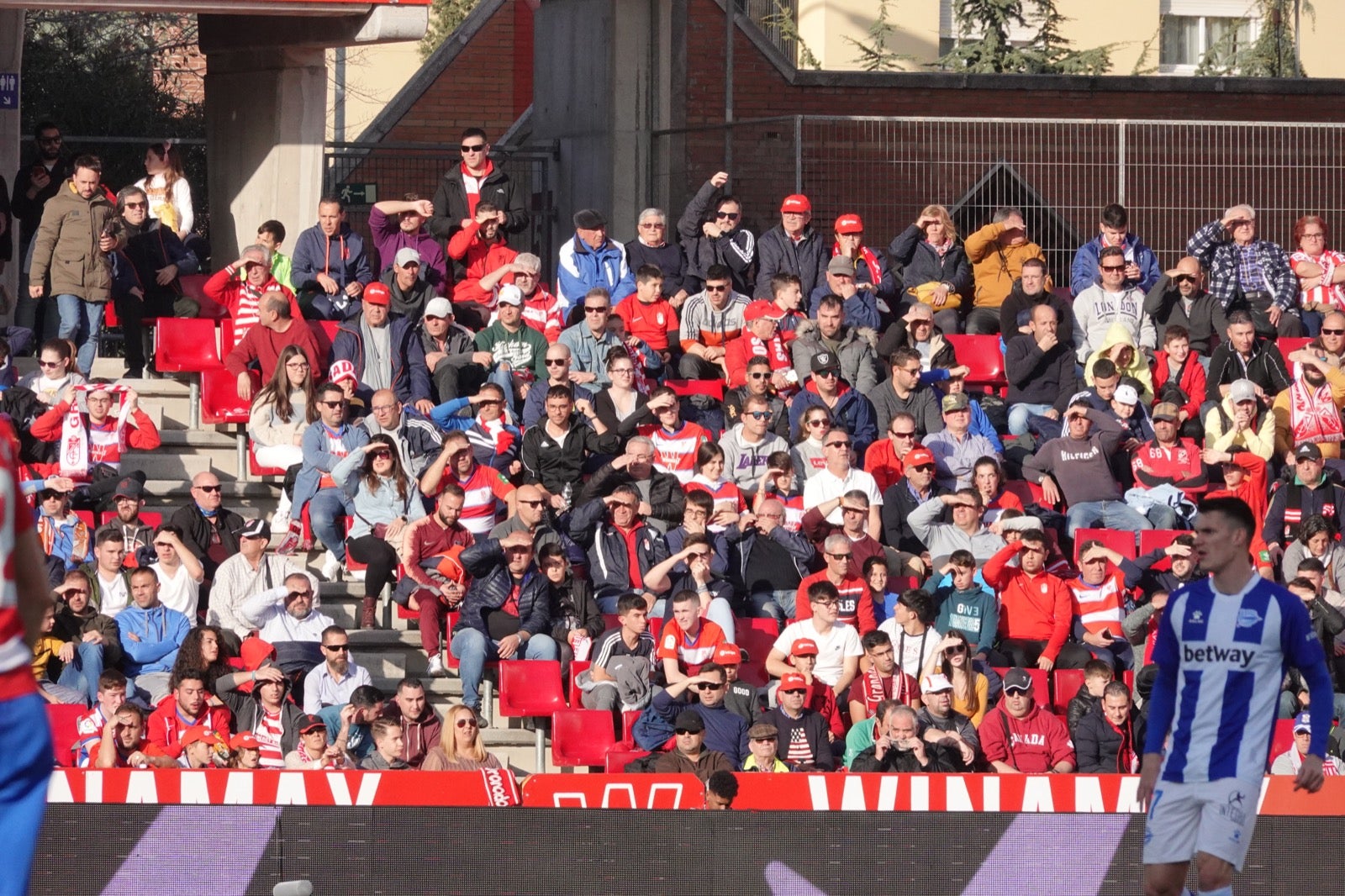 Echamos un vistazo a la grada para recopilar las mejores fotos de la afición. 