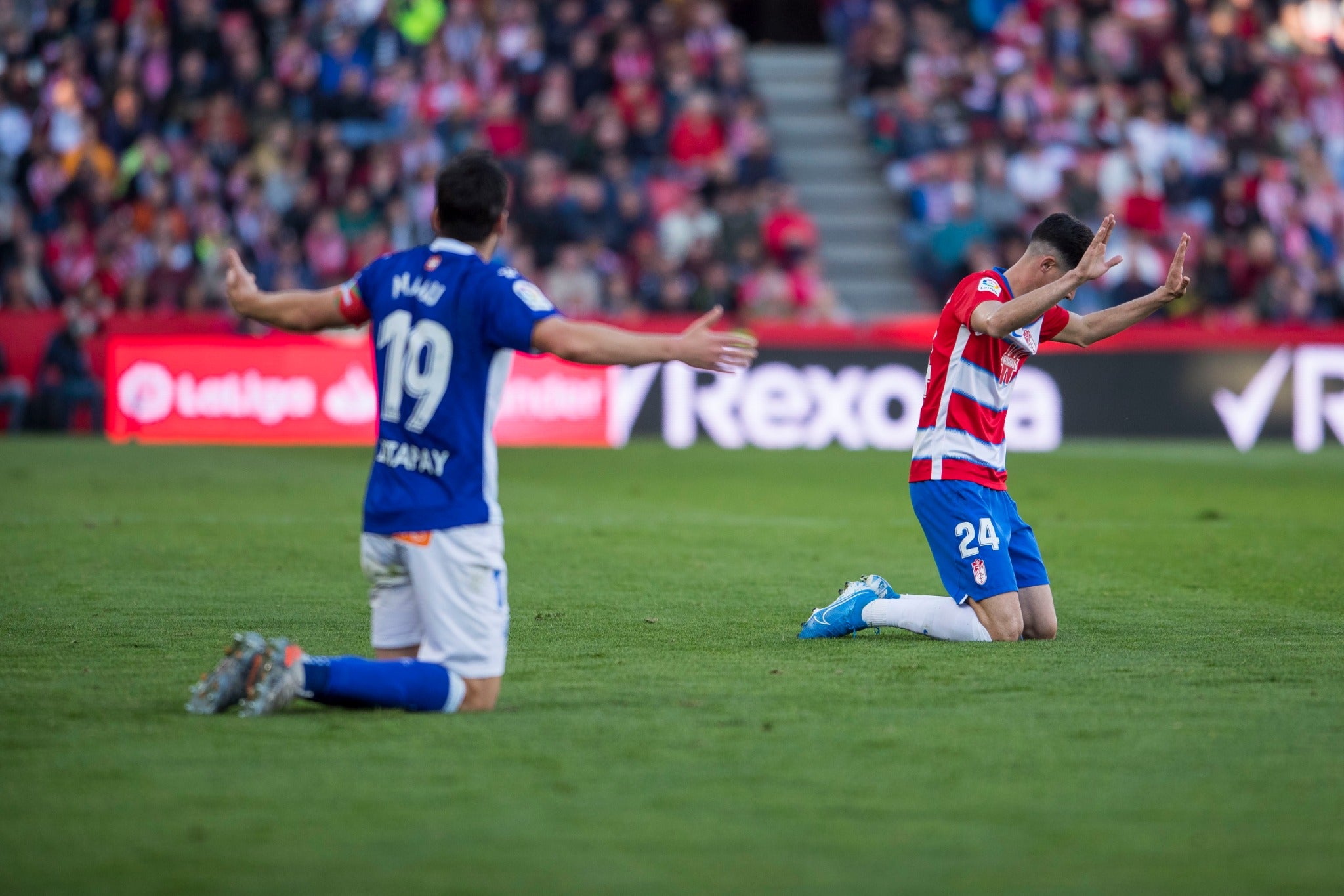 Repasa los mejores momentos del choque que ha enfrentado a dos rivales directos en Los Cármenes