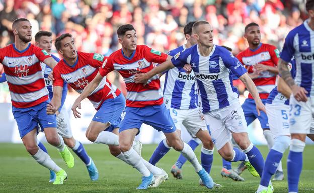 Goleada redonda del Granada para disipar dudas