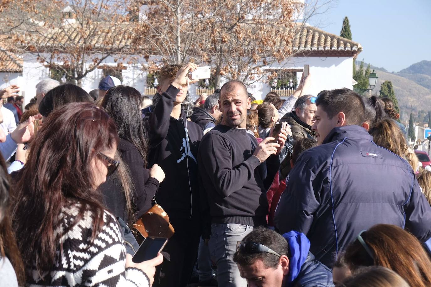 El popular enclave granadino está siendo uno de los escenarios más visitados durante este puente.