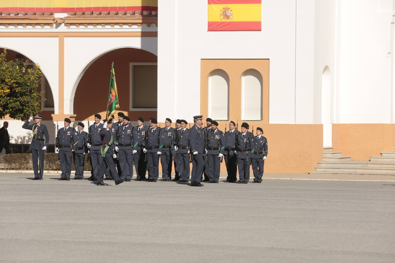 La Base Aérea de Armilla recoge los homenajes por el Día de Nuestra Señora de Loreto