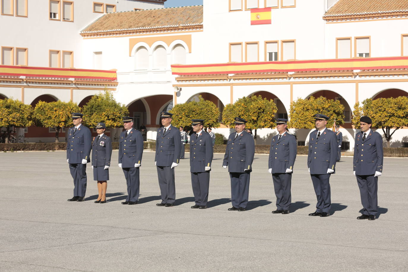 La Base Aérea de Armilla recoge los homenajes por el Día de Nuestra Señora de Loreto