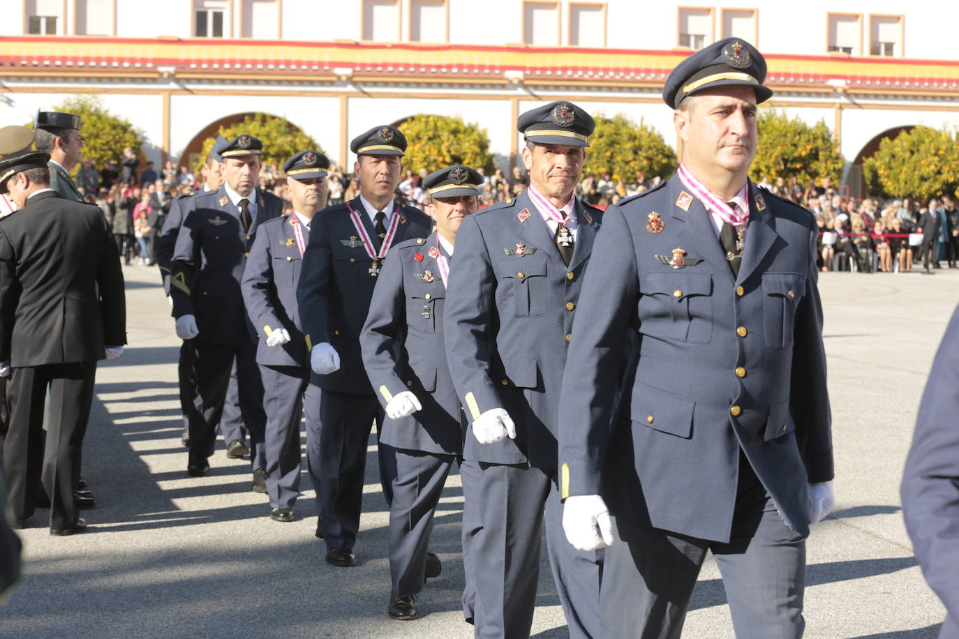 La Base Aérea de Armilla recoge los homenajes por el Día de Nuestra Señora de Loreto