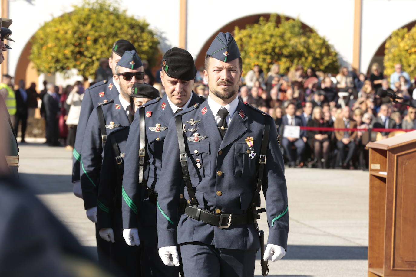 La Base Aérea de Armilla recoge los homenajes por el Día de Nuestra Señora de Loreto