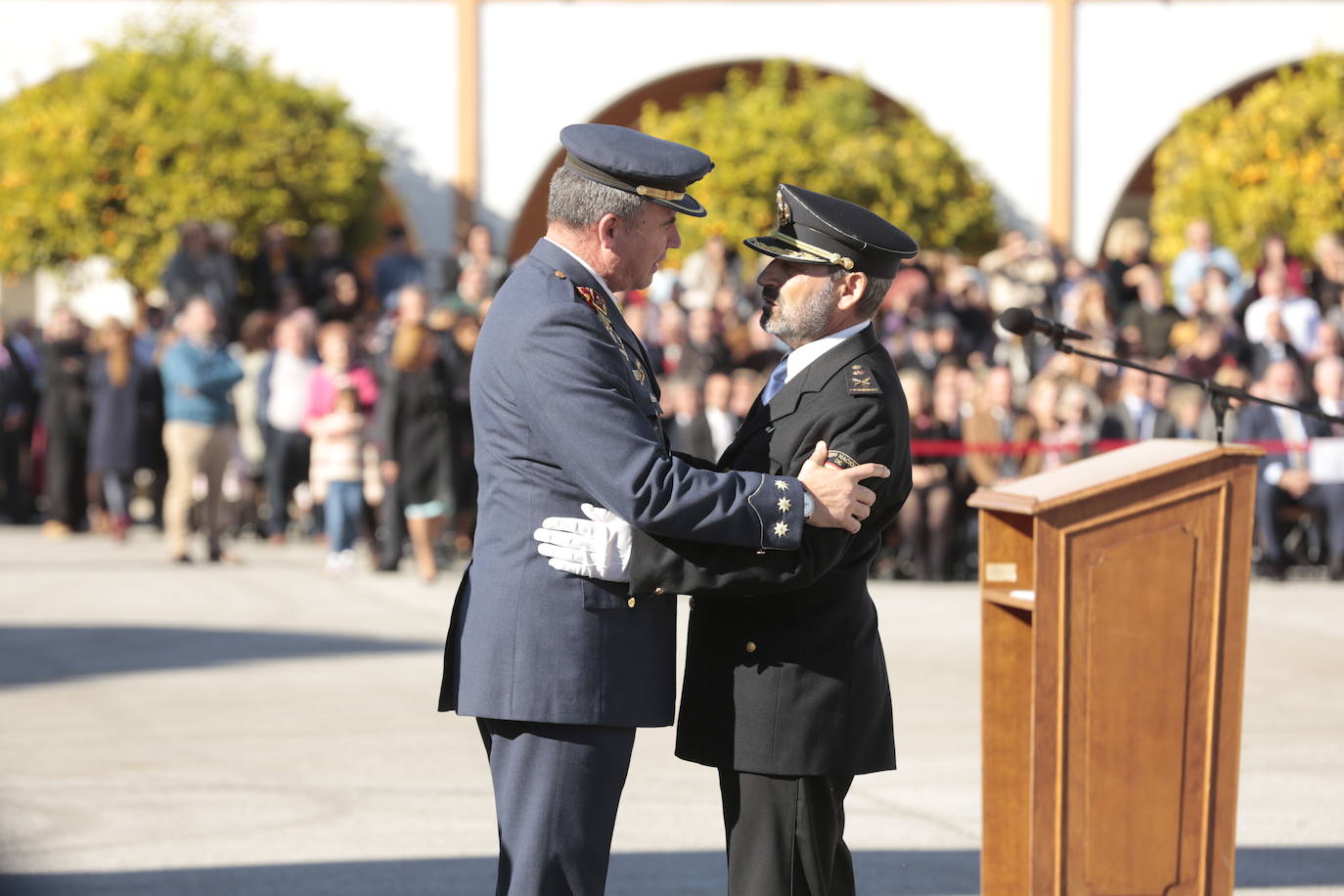 La Base Aérea de Armilla recoge los homenajes por el Día de Nuestra Señora de Loreto