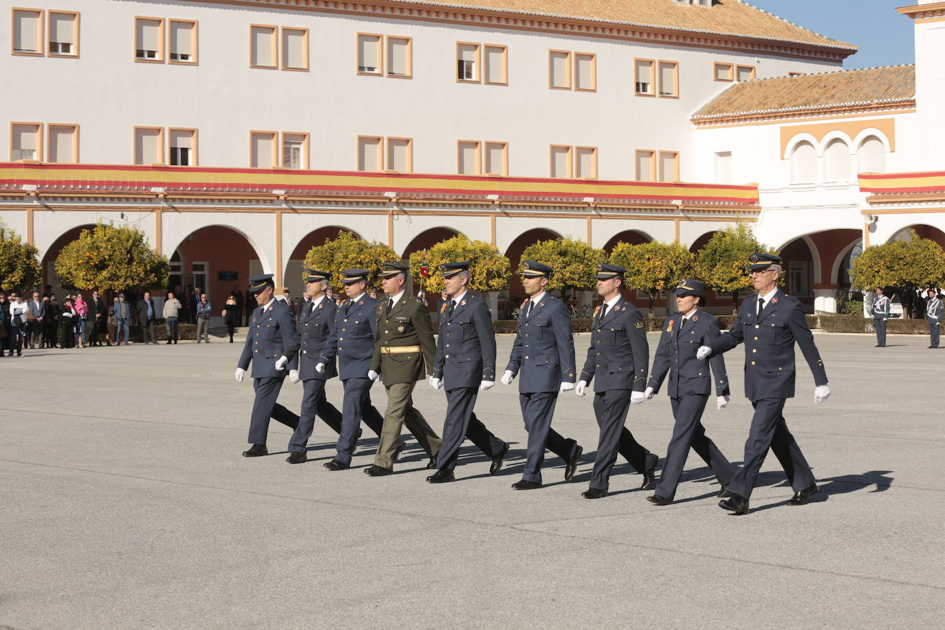 La Base Aérea de Armilla recoge los homenajes por el Día de Nuestra Señora de Loreto