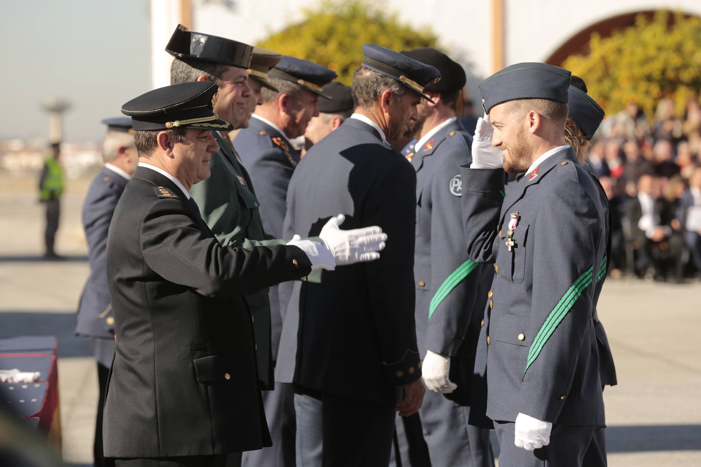 La Base Aérea de Armilla recoge los homenajes por el Día de Nuestra Señora de Loreto