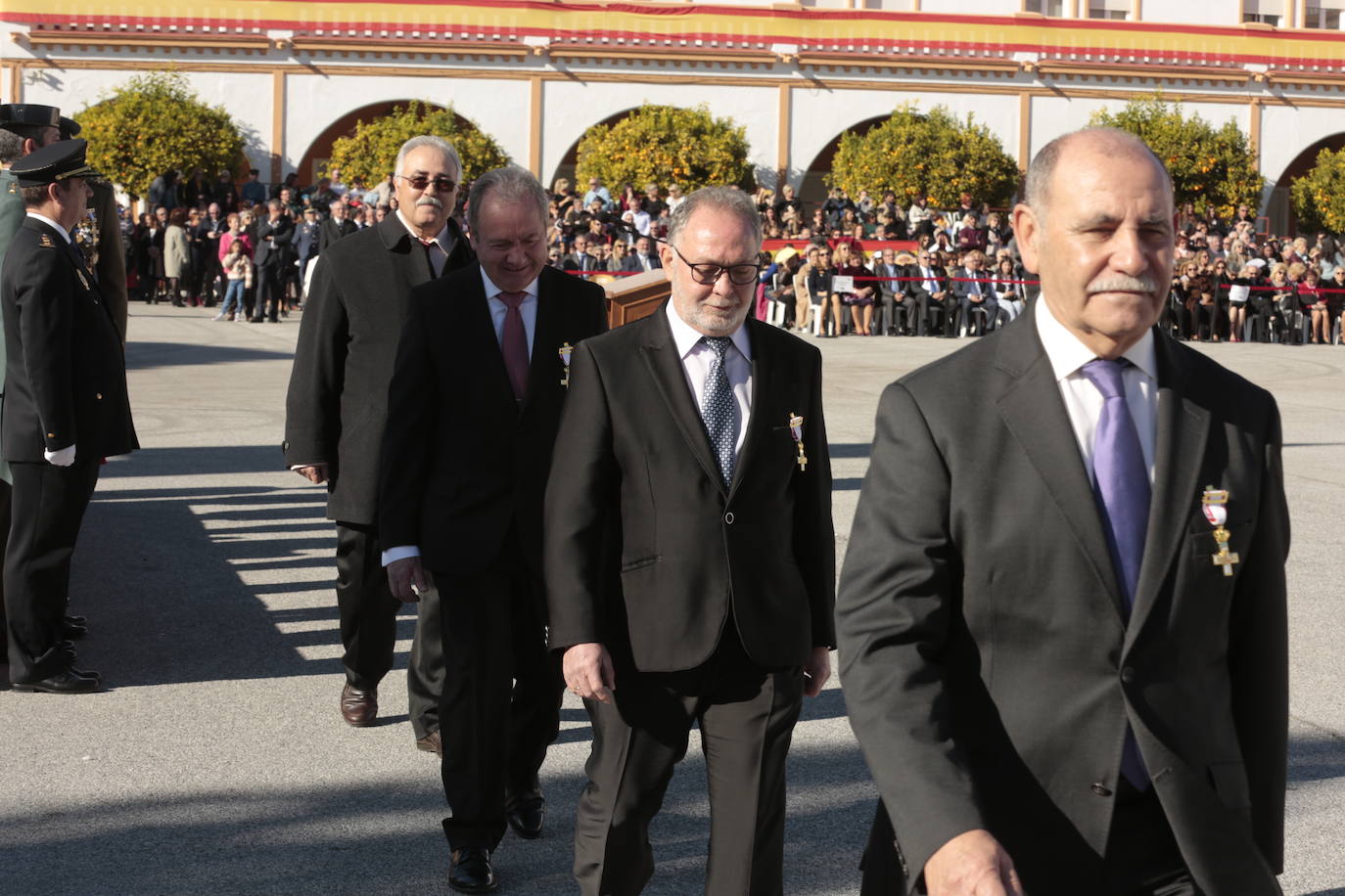 La Base Aérea de Armilla recoge los homenajes por el Día de Nuestra Señora de Loreto