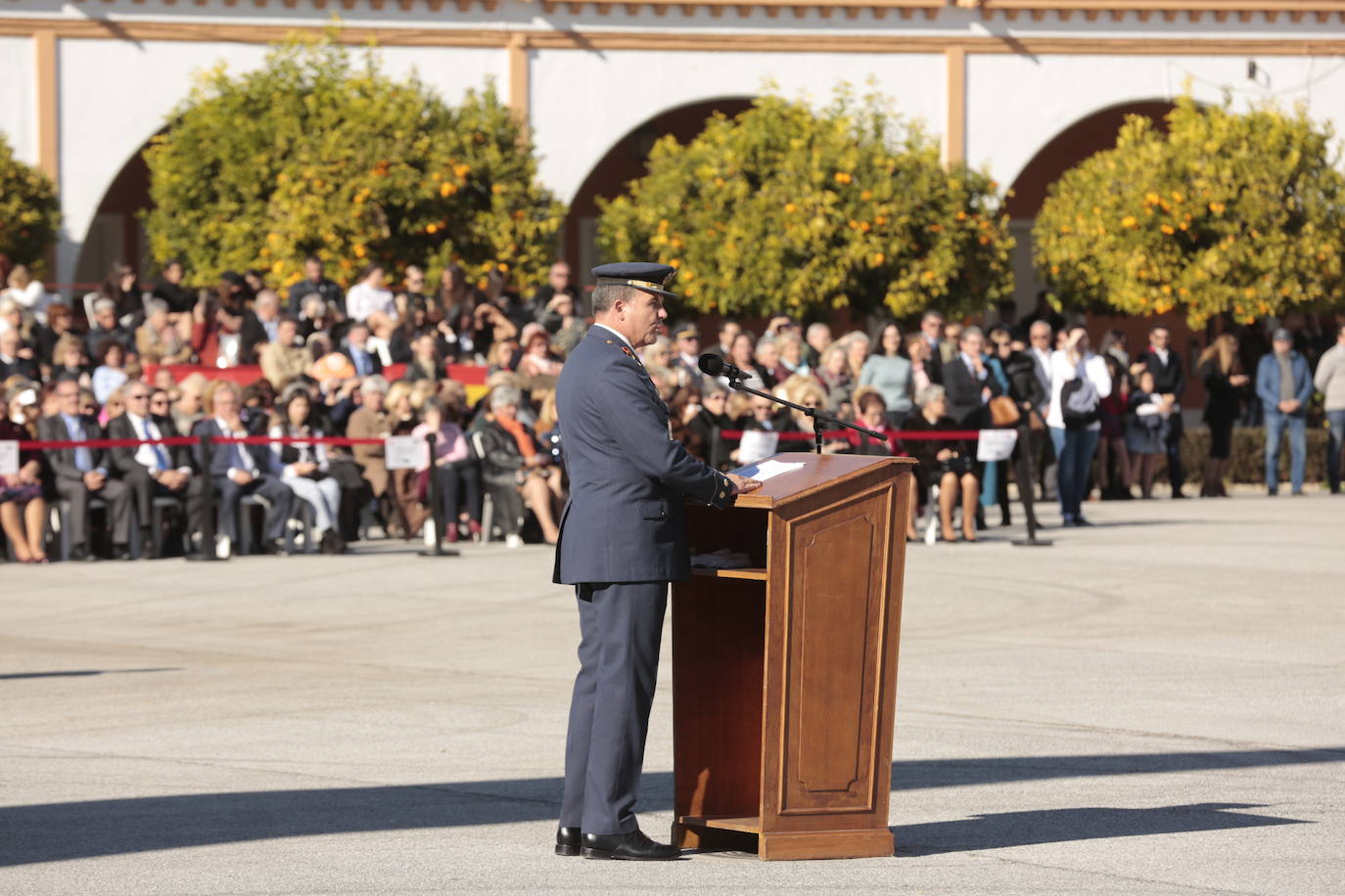 La Base Aérea de Armilla recoge los homenajes por el Día de Nuestra Señora de Loreto