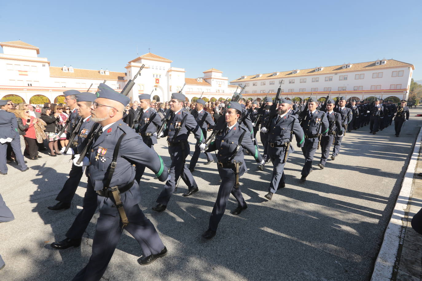 La Base Aérea de Armilla recoge los homenajes por el Día de Nuestra Señora de Loreto