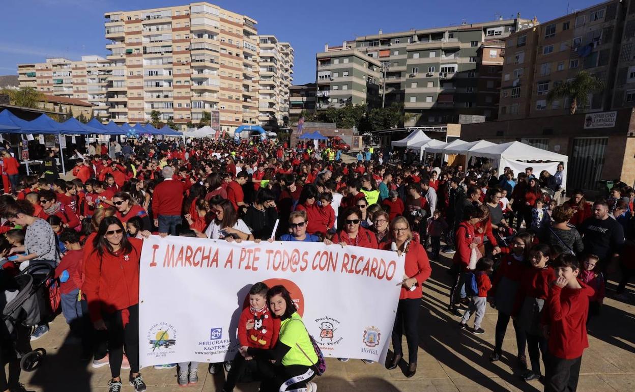 Más de mil motrileños se mueven por Ricardo, el niño con síndrome de Duchenne