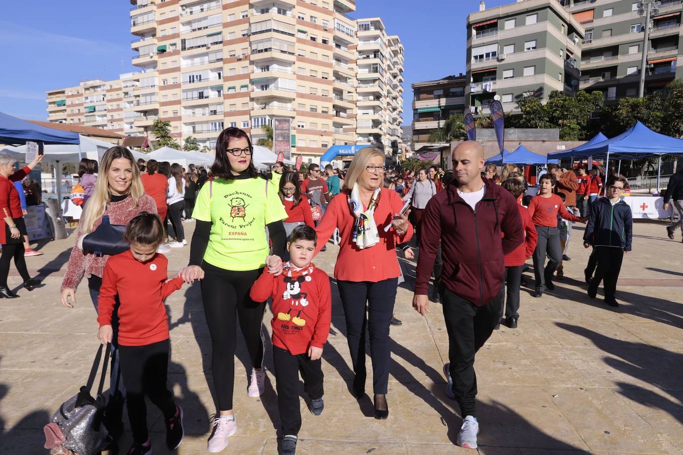 El niño de siete años motrileño que padece la enfermedad de Duchenne, una dolencia que causa distrofia muscular y que es degenerativa 