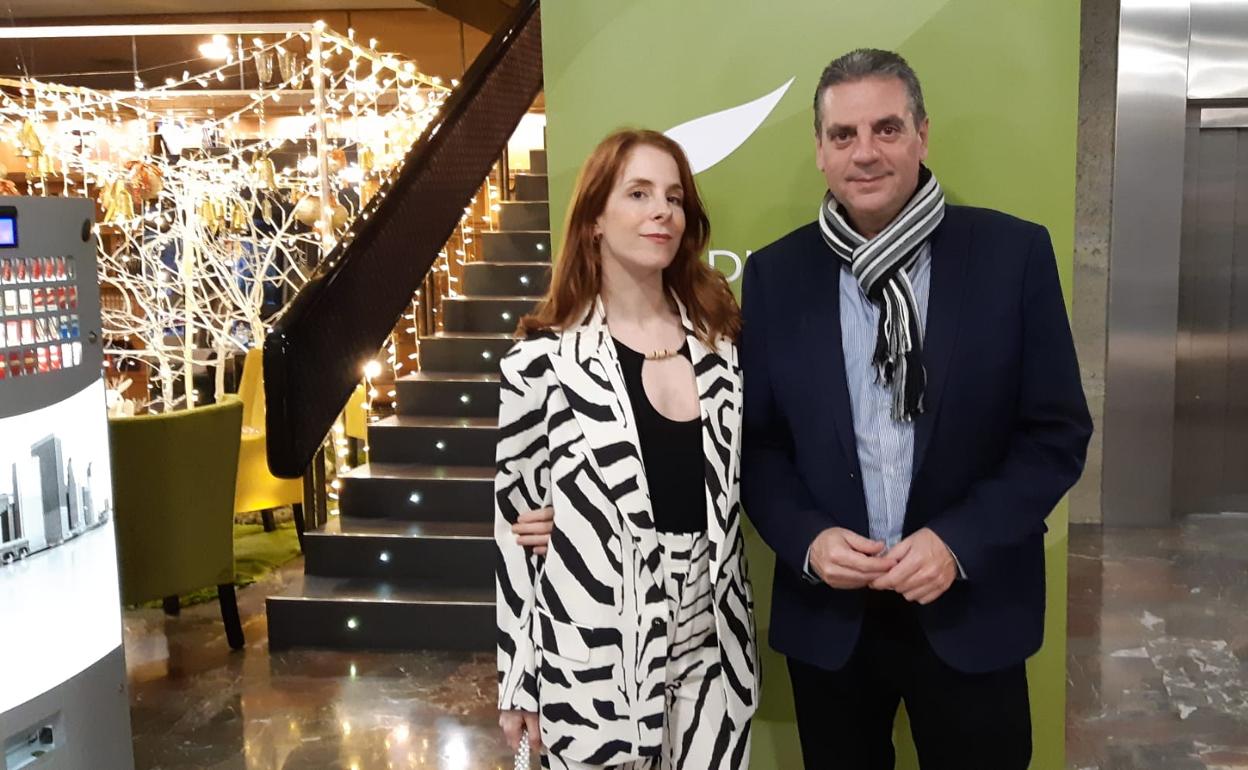 Inés de León y Ángel Vera.