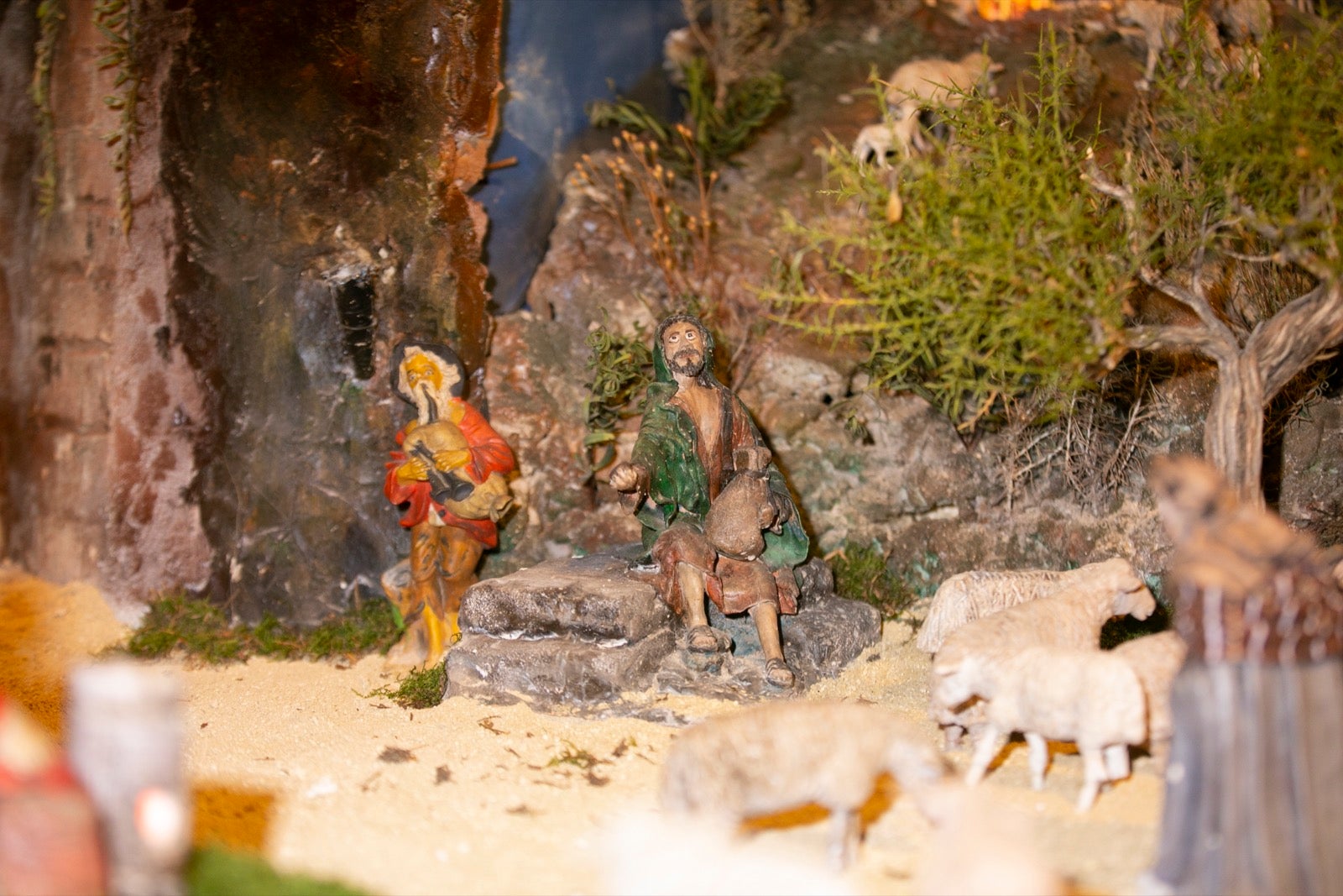 El nivel de los detalles del belén de Bolívar es extremo