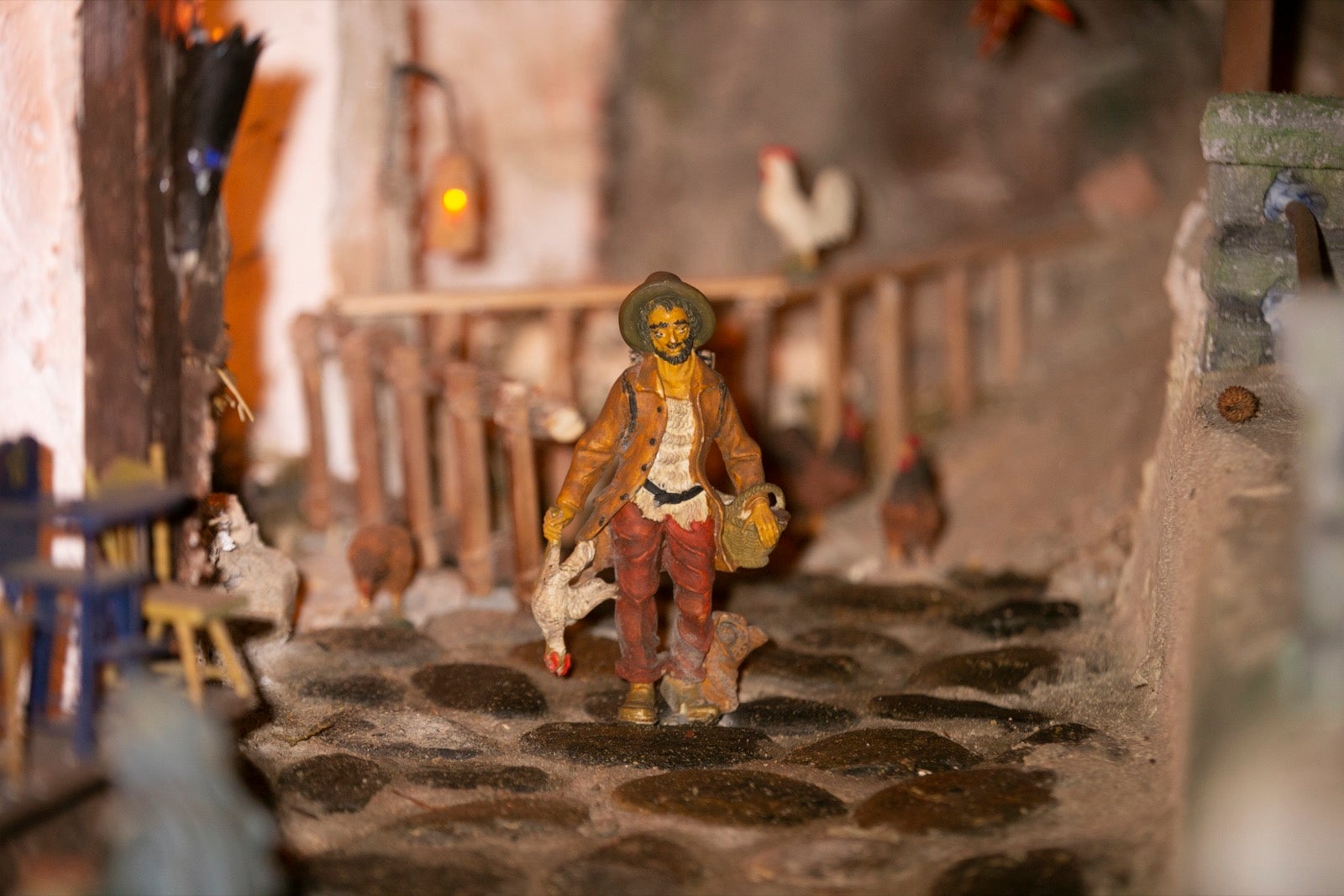 El nivel de los detalles del belén de Bolívar es extremo