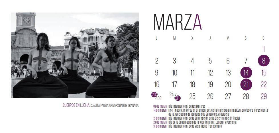 La Unidad de Igualdad de la UGR edita su tradicional calendario con las fotografías ganadoras del certamen «Yes women can, we could»