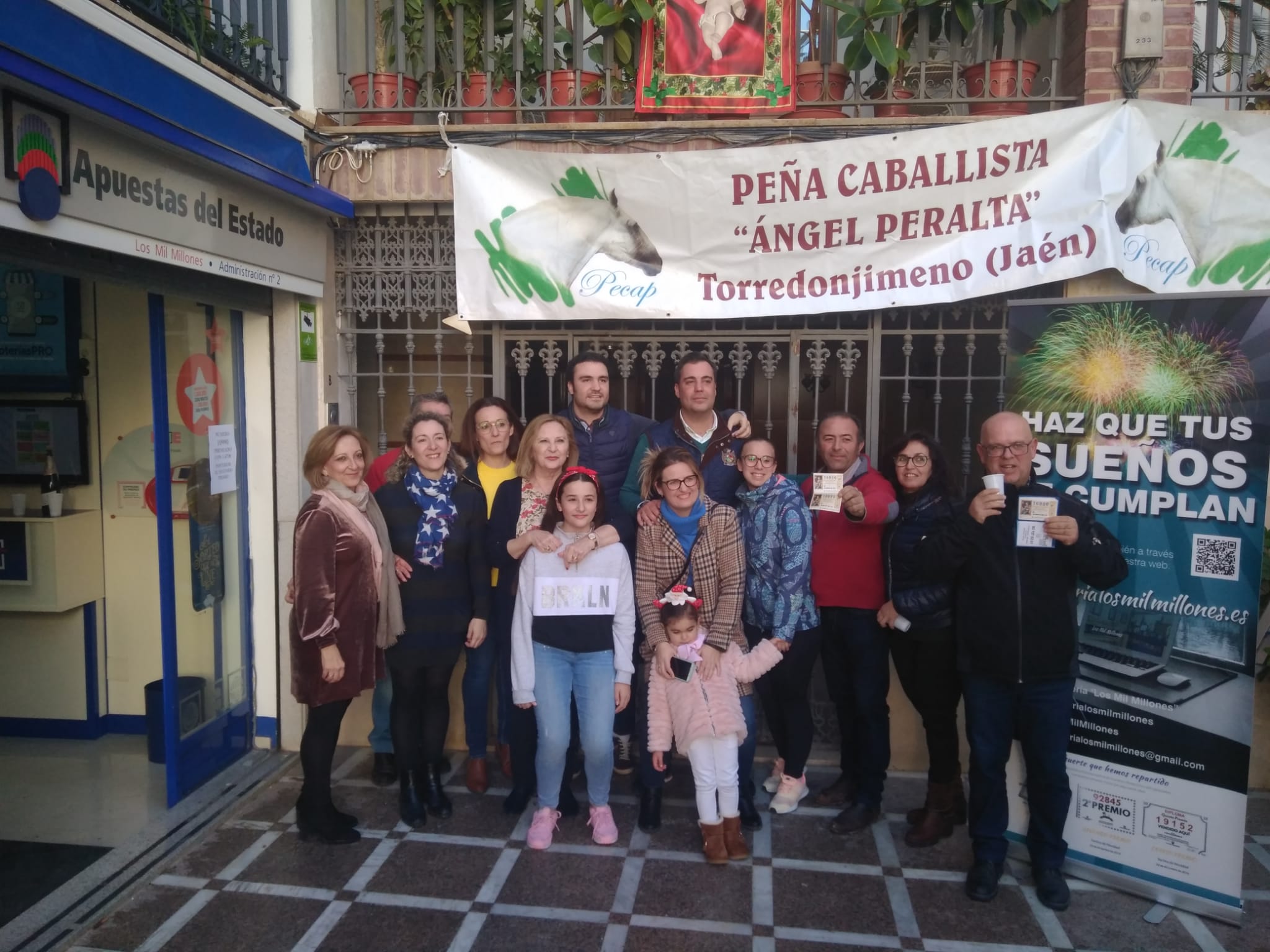 Más de un millón y medio se ha repartido en la localidad jienense