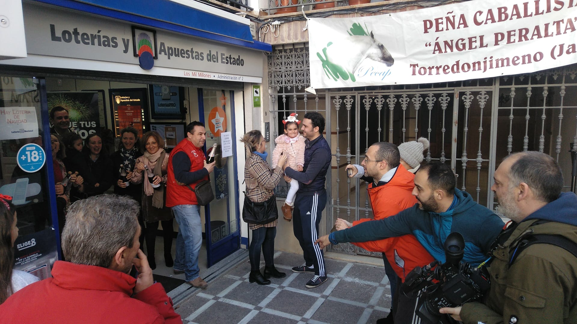 Más de un millón y medio se ha repartido en la localidad jienense