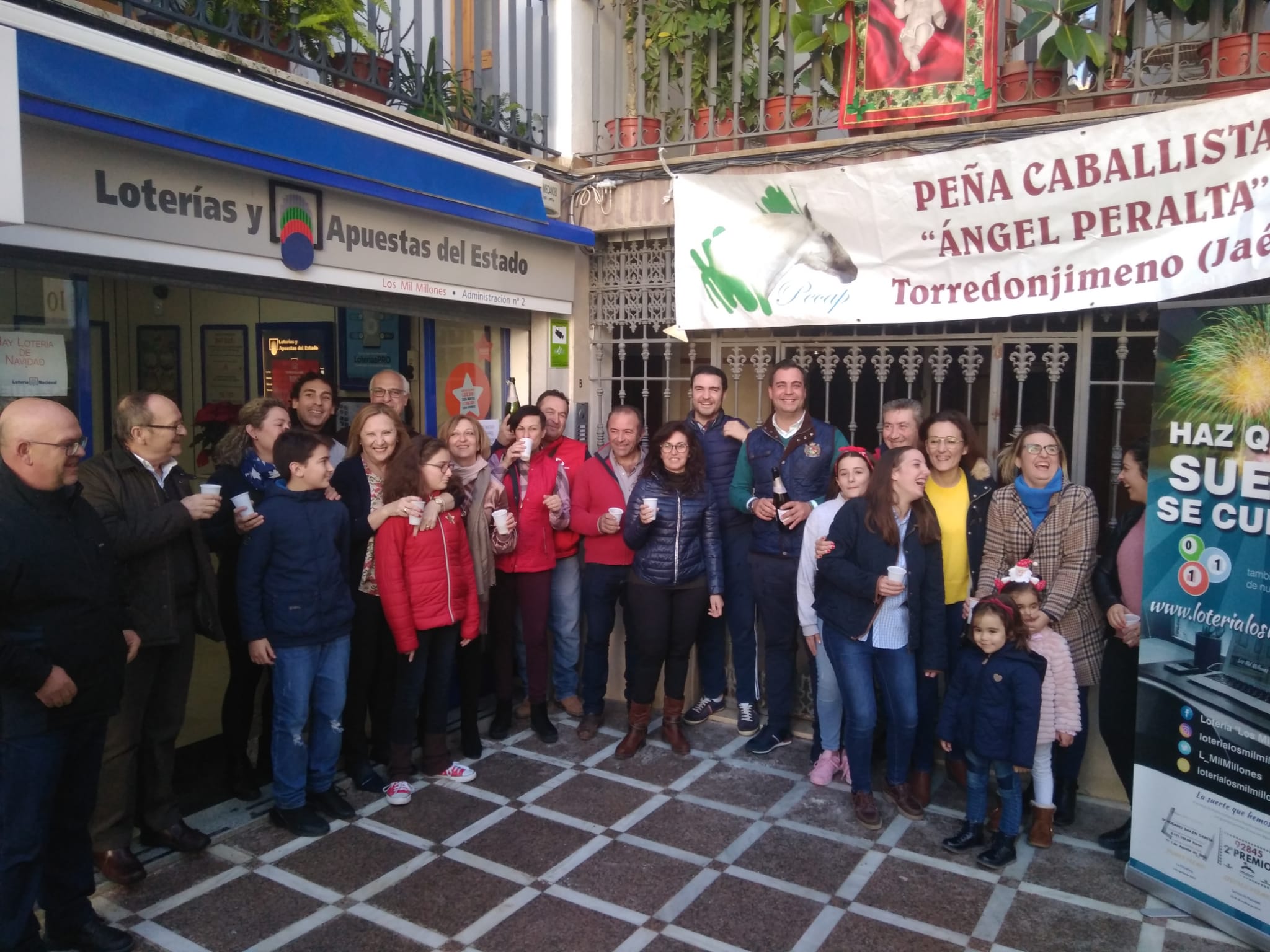 Más de un millón y medio se ha repartido en la localidad jienense