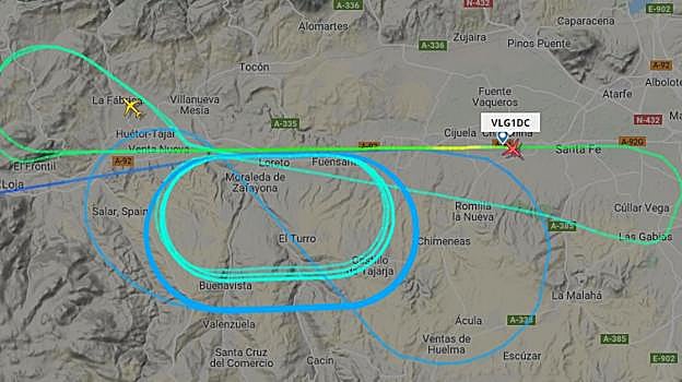 El vuelo de Vueling procedente de Las Palmas de Gran Canaria ha dado varias vueltas en el aire. 