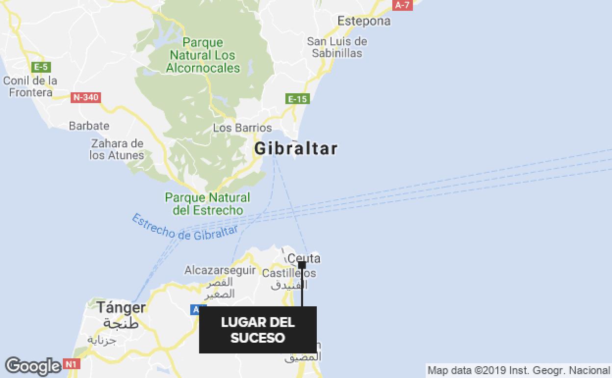 Un hombre muerto y flotando es hallado cerca de una playa de Ceuta