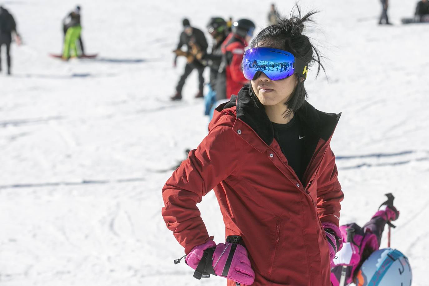 Unas 7.500 personas celebran el Año Nuevo en Sierra Nevada