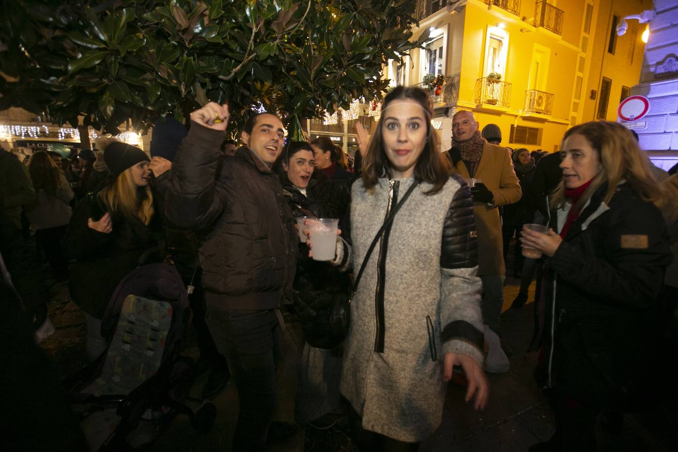 Miles de personas dsifrutaron de la Nochevieja en la capital