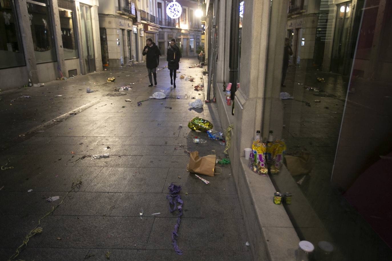 Miles de personas dsifrutaron de la Nochevieja en la capital