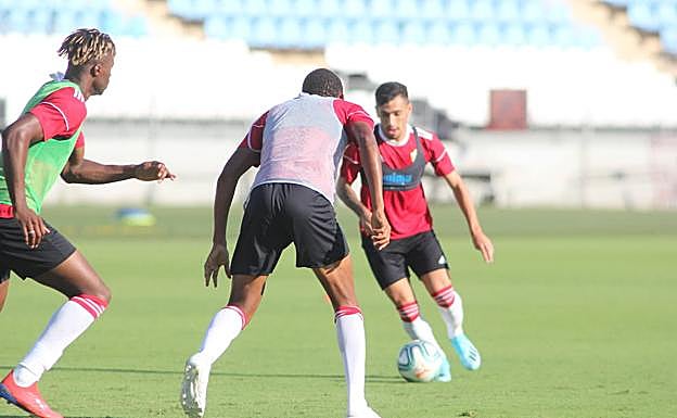 Los rojiblancos trabajarán el martes para preparar el partido ante el Oviedo. 