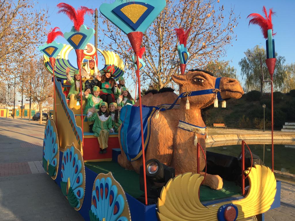 Desfile de los Reyes en Huétor Tájar