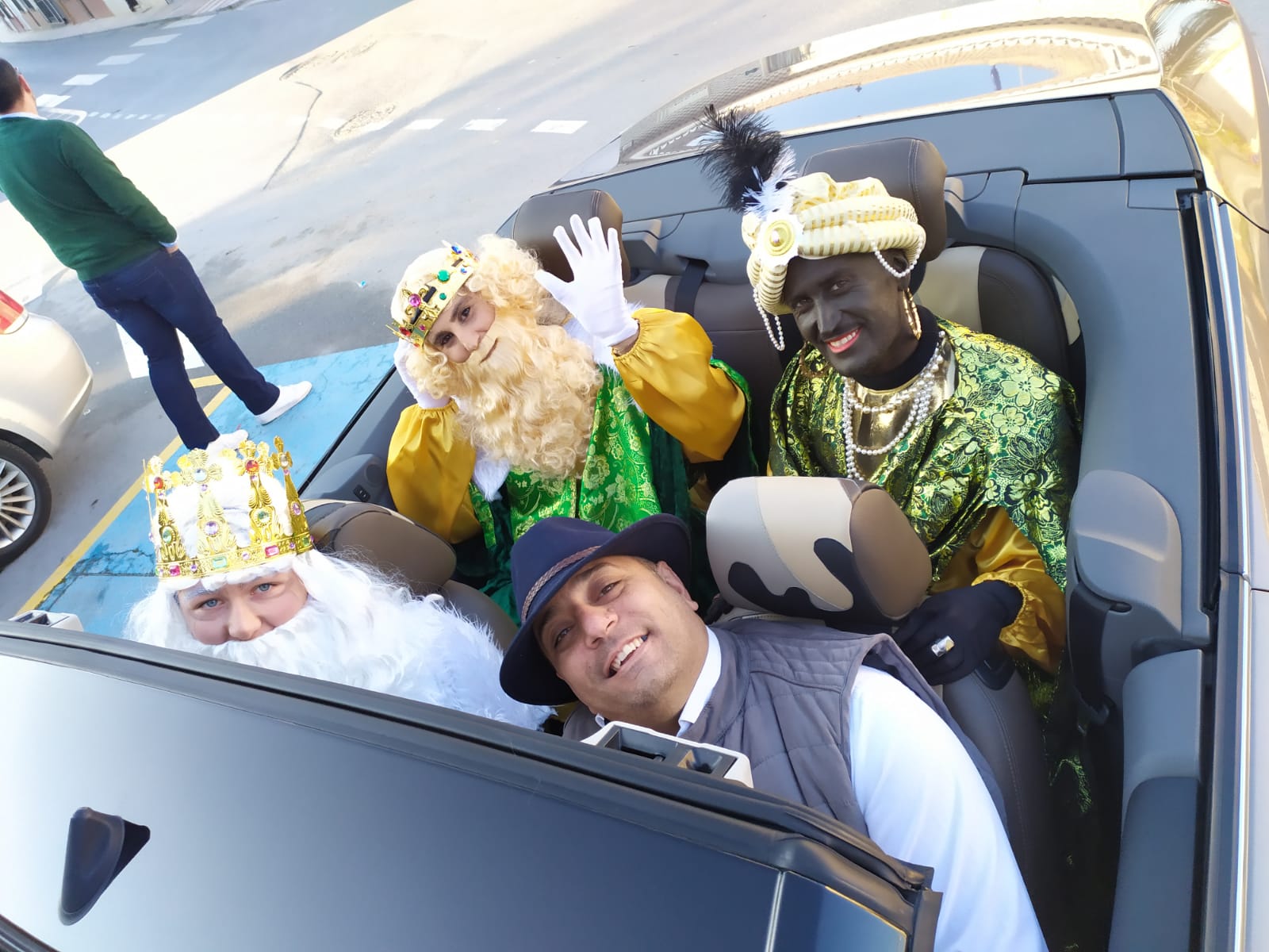 Melchor, Gaspar y Baltasar por Vegas del Genil